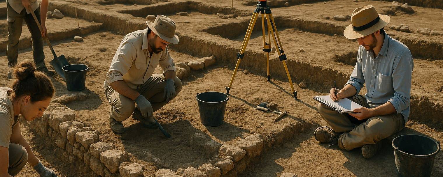 Filets pour fouilles archéologiques
